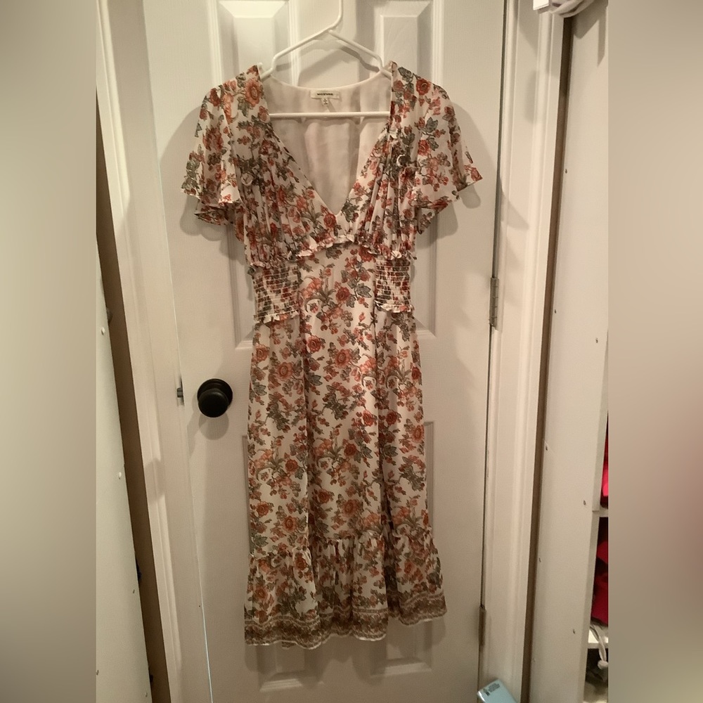 Dress floral, size small